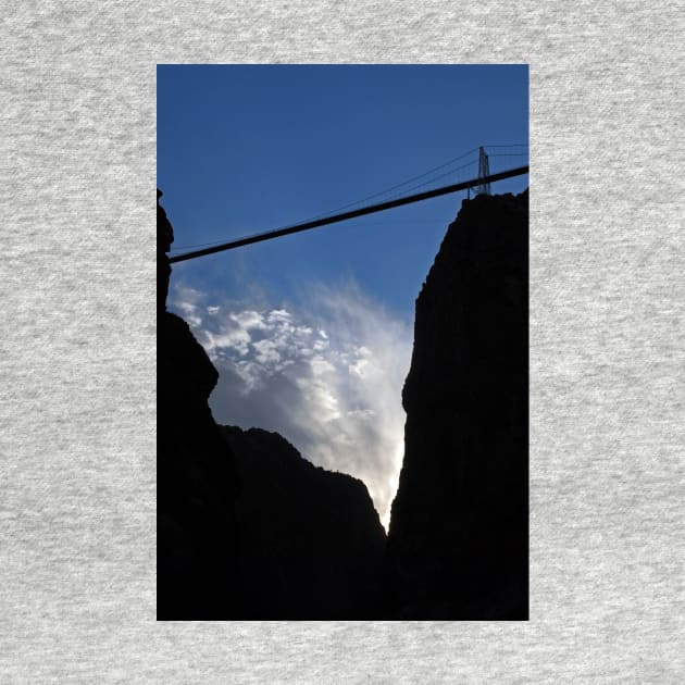 Royal Gorge Bridge and Sky by bobmeyers